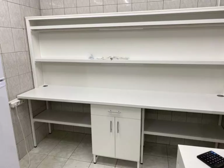Стол лабораторный рабочий на 2 рабочих места СТЛ - 26