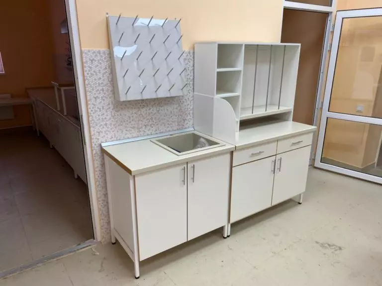 Стол лабораторный закрытый  2х дверный СТЛ - 08