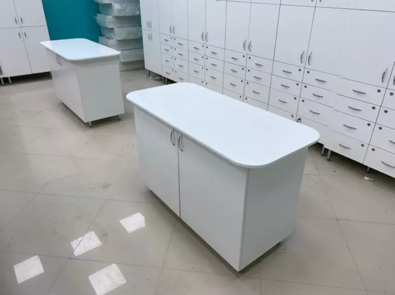 Аптечный стол для распаковки с ящиками САР 04