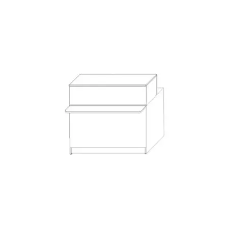 Касса аптечная Низкая без стекла КАН 02