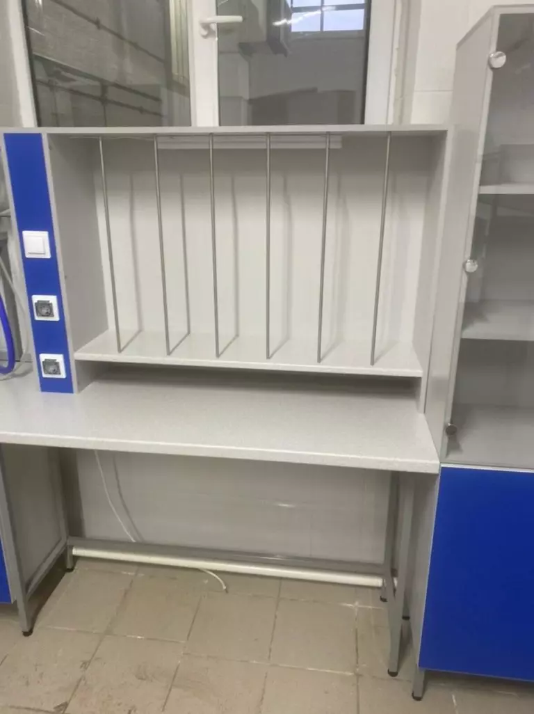 Лабораторный стеллаж наставной титровальный НСТ-03