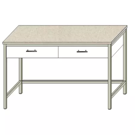 Стол лабораторный рабочий с ящиками СТЛ - 33