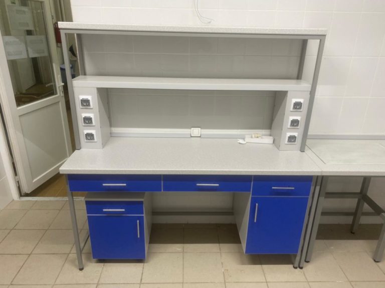 Лабораторный стеллаж наставной физический НС-10