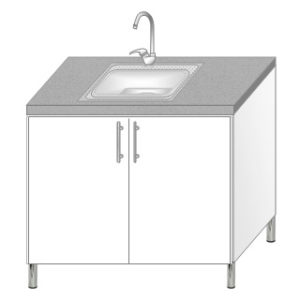 Стоматологический стол-мойка МОС - 03